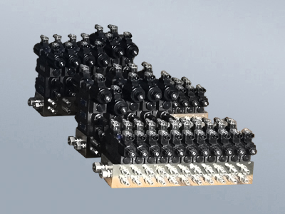 清洗機(jī)去毛刺用液壓閥組-YUKEN油研閥組